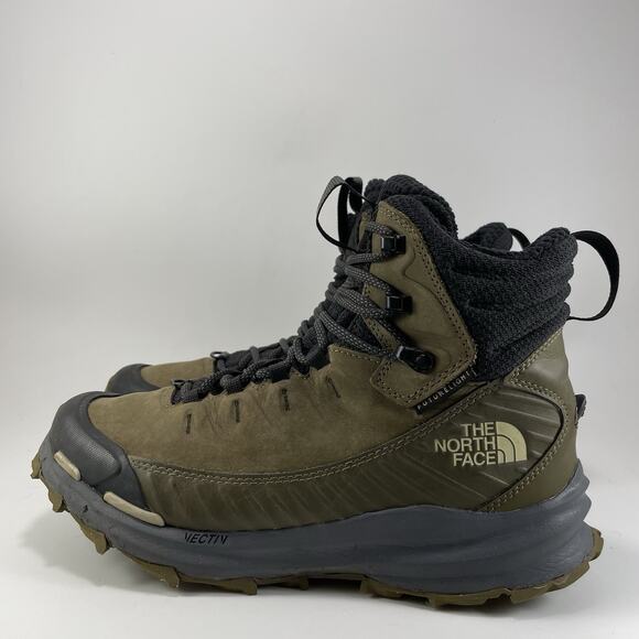 The North Face Vectiv Fastpack Futurelight Hiking Boots Mens Size 8 Olive Green - Picture 3 of 11